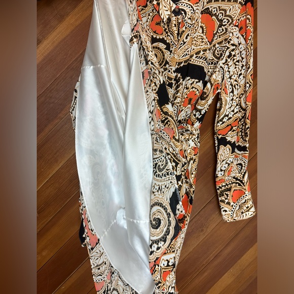 Kobi Halperin Madi Paisley Silk-Blend Shirt Dress - Picture 8 of 10